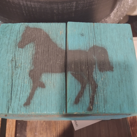 Handmade Wood Horse Box from Etsy - Picture 1 of 3
